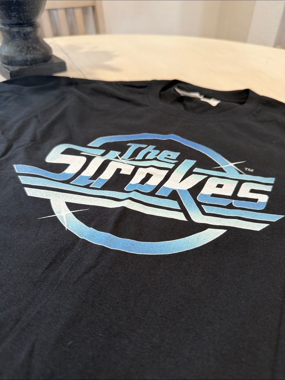 Logo Black Graphic Tee - The Strokes Shirt